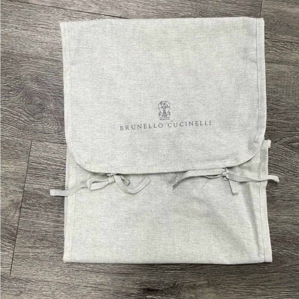 Brunello Cucinelli Light Gray Garment bag
